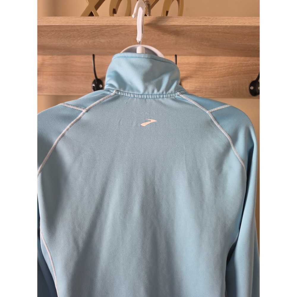 Brooks Women's 1/4 Zip Pullover Jacket – Blue Haze - M - Picture 9 of 14